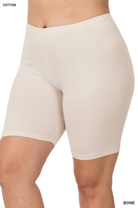 PREMIUM COTTON BIKER SHORTS